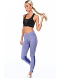 Cornflower blue insulated sports leggings MR12263 - Online store - Boutique